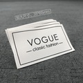 Woven Polyester-Cotton Neck Labels for Clothing and Bags1