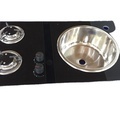 GR-B215: Stainless Steel 2 Burner LPG Cooker with Sink for RVs, Caravans, Boats, Yachts, Motorhome Kitchens1