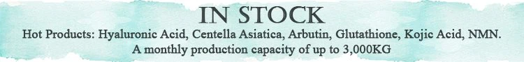 IN STOCK hyaluronic acid, centella asiatica, arbutin, glutathione, kojic acid, nmn