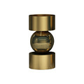Rose Gold Stainless Steel Circular Washbasin for Bars and Homestays1