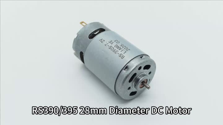 Güvenilir 395 Fırçalı DC Motor Performans Yükseltmesi