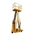 IHURMO Double-Mast Aluminum Alloy Mobile Scissor Lift Platforms1