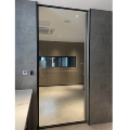 lagongda Automatic Double Tempered Glass Aluminum Sliding Glass Door pocket door1