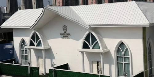 304 کاربرد ضد زنگ با پوشش رنگی برای ورق های سقفی