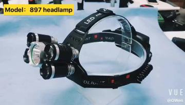 Hot Selling 5 led Headlamp Xml T6 Headlight Rechargeable Manufacturers Focus Zoom Powerful Headlamp1
