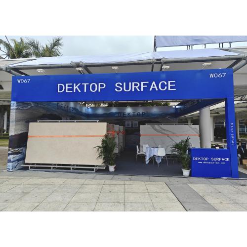 Pedra Sinterizada DEKTOP Brilha na 26ª Feira Internacional de Pedra da China (Xiamen)