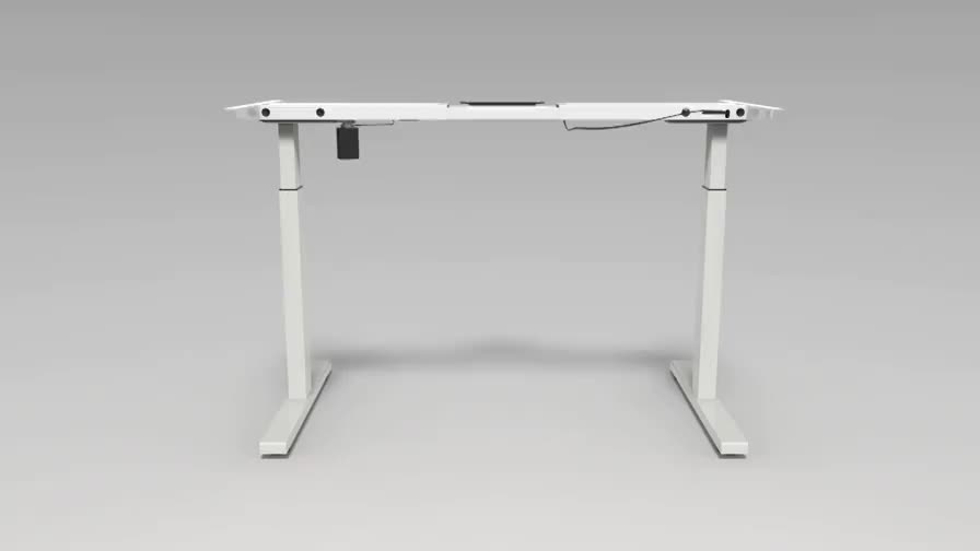 Bureau d&#39;alimentation réglable debout électrique ergonomique Sit Stand Up Station informatique Desk1