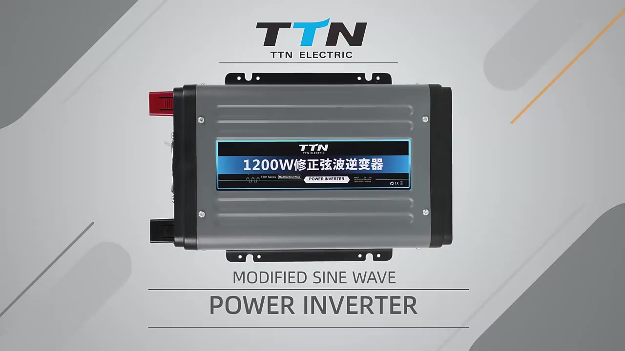 Utilisation à domicile Modified Sine Wave TT91-300W Power Inverter1