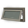 Australian Standard Thermal Break Awning Window With Grill Design Made in China1