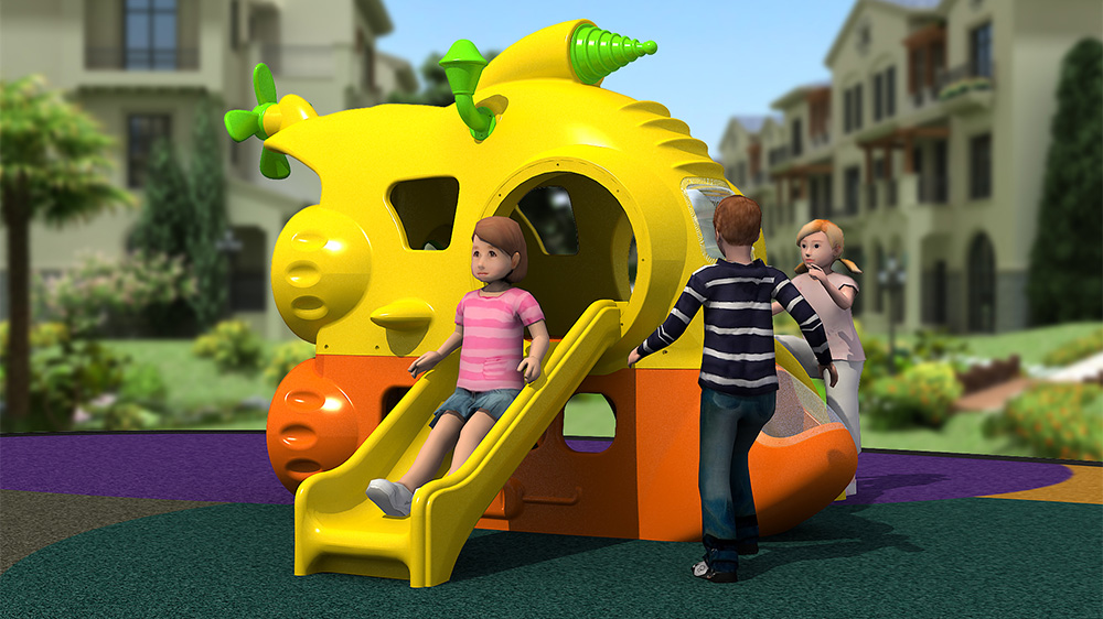 معدات لعب آمنة وصديقة للبيئة ذات طابع خاص للملاعب المجتمعية الخارجية