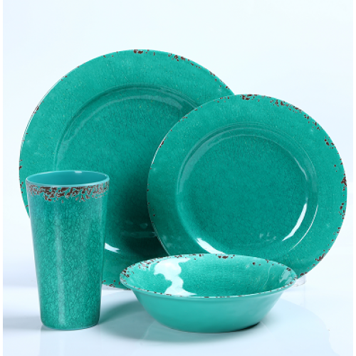 melamine dinnerware set