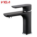 Black Single Lever CUPC Bathroom Basin Faucet1