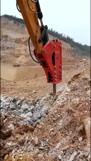 STB Excavator Rock Rock Breaker Hydraulic Hammer Excavator Attachement à vendre1