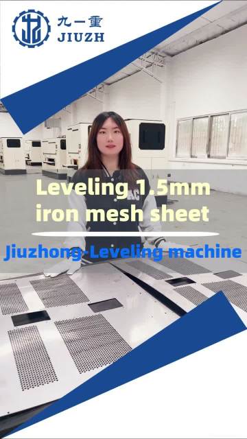 1.5mm iron mesh plate leveling case
