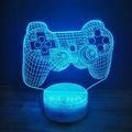 PS4 Logo Remote Control LED Night Light with 16 Color Changing Acrylic Design1