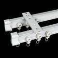Aluminum Double Curtain Rail Flexible Track Systems & Accessories1