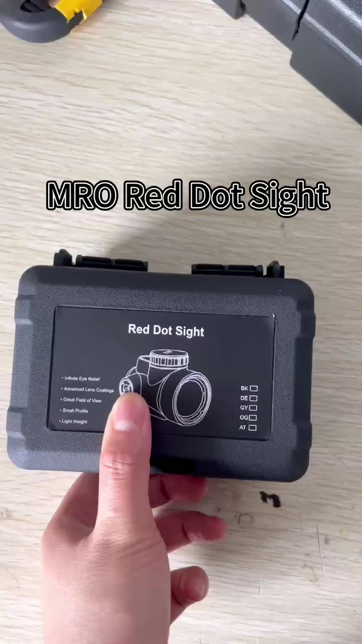 高品質の赤いドットサイトMRO反射光学機器1