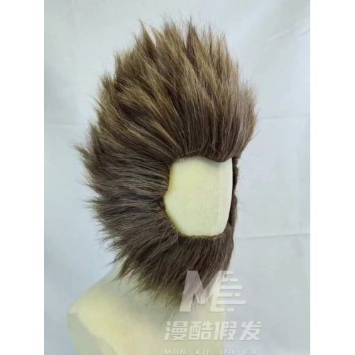 Cosplay de Black Mythology Sun Wukong con peluca de cosplay, protagonista de cosplay realista y de alta fidelidad