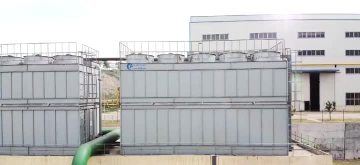 Stainless steel evaporative condenser