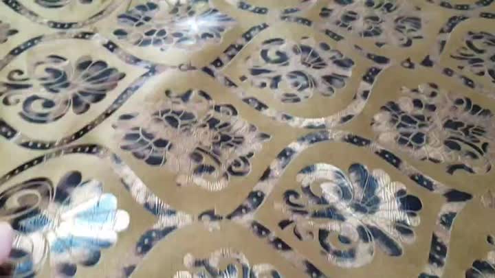 foil velvet upholstery fabric