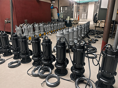 پمپ های فاضلاب WQ و WQP برای سفارش 40 واحدی انتخاب شده اند