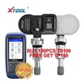 XTOOL TS100 TPMS Sensor - Dual Frequency 315MHz/433MHz OE-Level Programmable Tire Pressure Sensor1