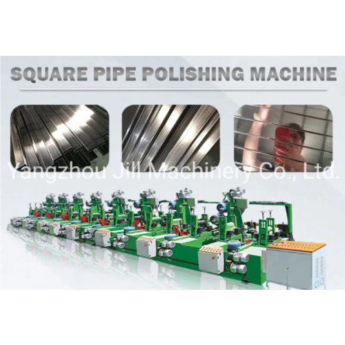 Stainless Steel Square Pipe Tubes Polishing Machin