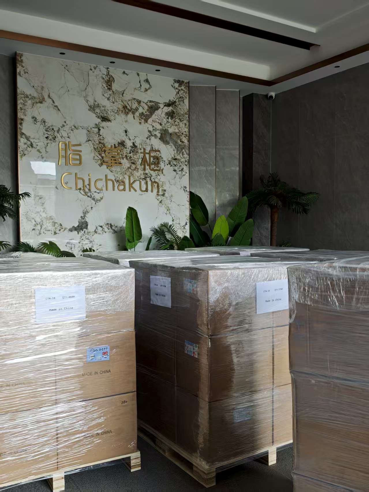 Los productos están enviando