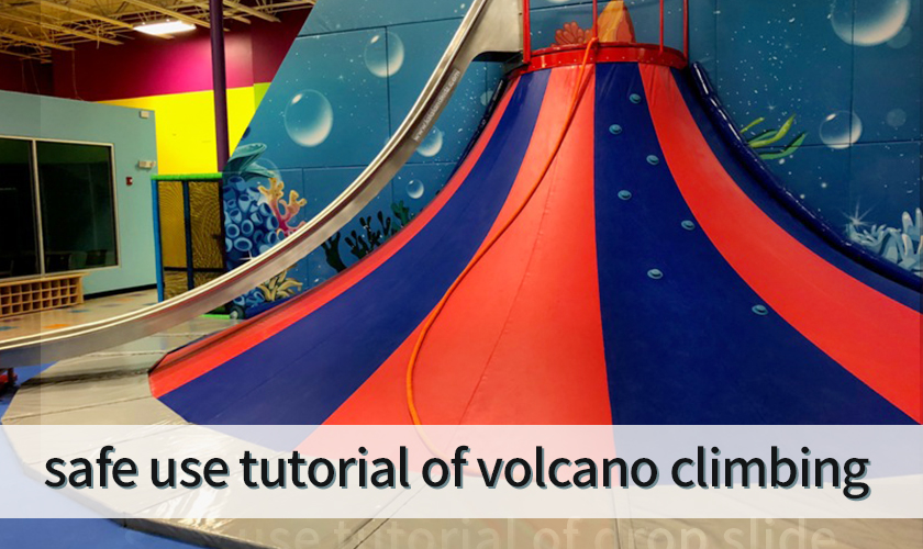 Safe use tutorial of volcano climbing