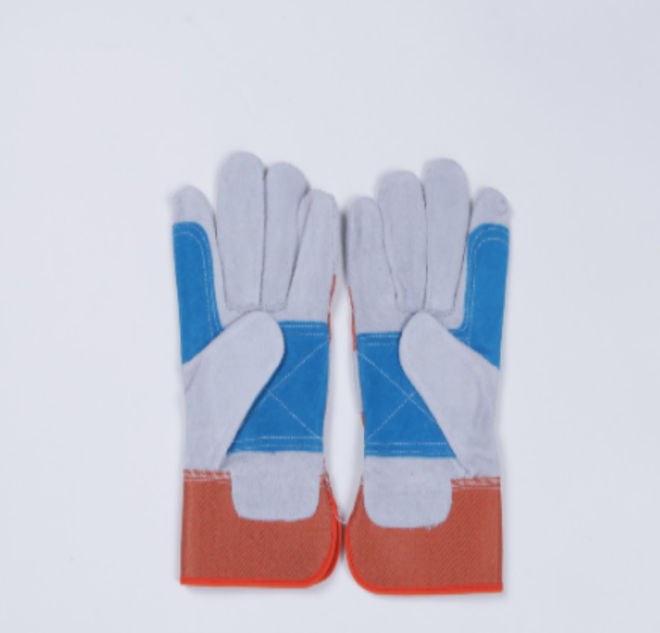 Δερμάτινα ραμμένα γάντια χρώματος