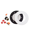 4 Inch Multi Slim Recessed or Surface LED Downlight, 9W Dimmable with Changeable Magnet Ring1