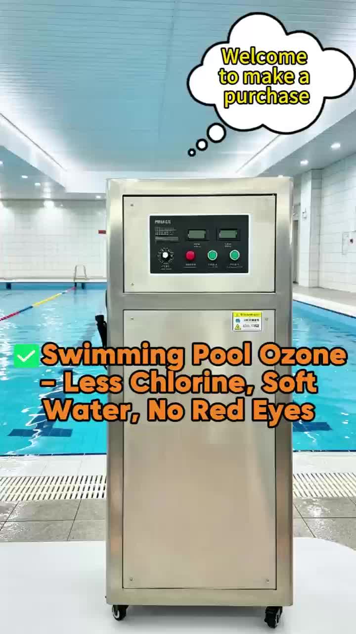 Générateur d'ozone 850 A pour piscines commerciales – 1,1 kW, jusqu'à 75 000 litres