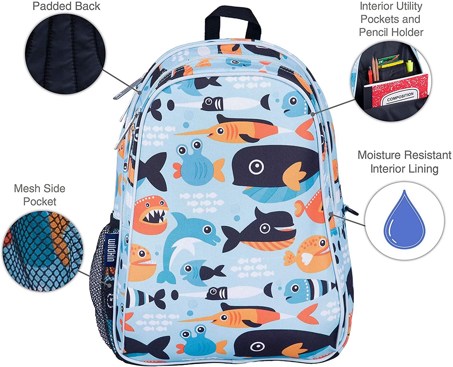 Cute cartoon kids backpack school bag