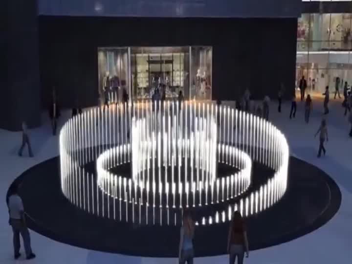 Fuente de música de Dancing Mall