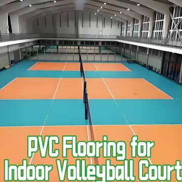 PVC Flooring for Volleyball court
