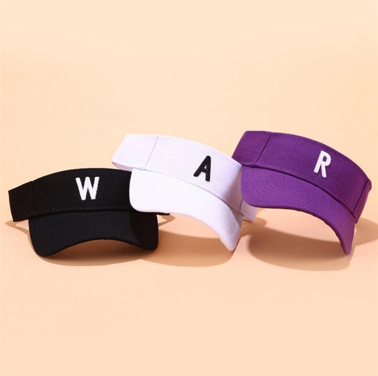 Ace di alta qualità da sole in bianco viso viscrota cappello personalizzato Logo ricamo da ricamo da golf da sole da sole da sole da sole da sole donna uomo1
