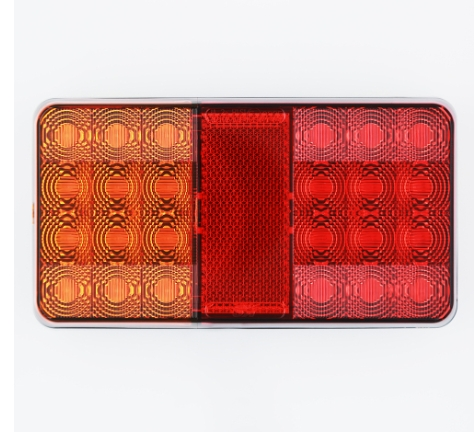 Lampu Kombinasi Multifungsi anti banyu dipimpin lampu universal kanggo V Truk, Treler, Van, The Penumpanger Mobil Tailight Stop Stop