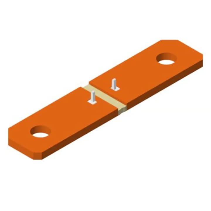 250 µΩ HYCS8518 L050J2P0 Resistor de derivação do tipo pino