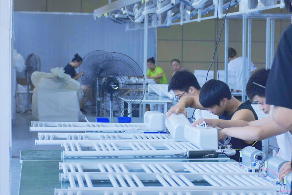 Factory interior