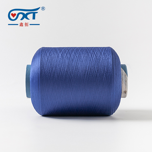 Bright Color SCY Single Polyester Spandex Covered Yarn