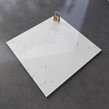 Floor Waterproof Ceramic Tiles, Polished Glazed Porcelain in Foshan: 600x600mm White Tiles for European Rooms - Factory Direct Sale1