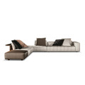 Top Grain Leather Freeman Sofa Bed for Modern Italian Contemporary Living Room Furniture1