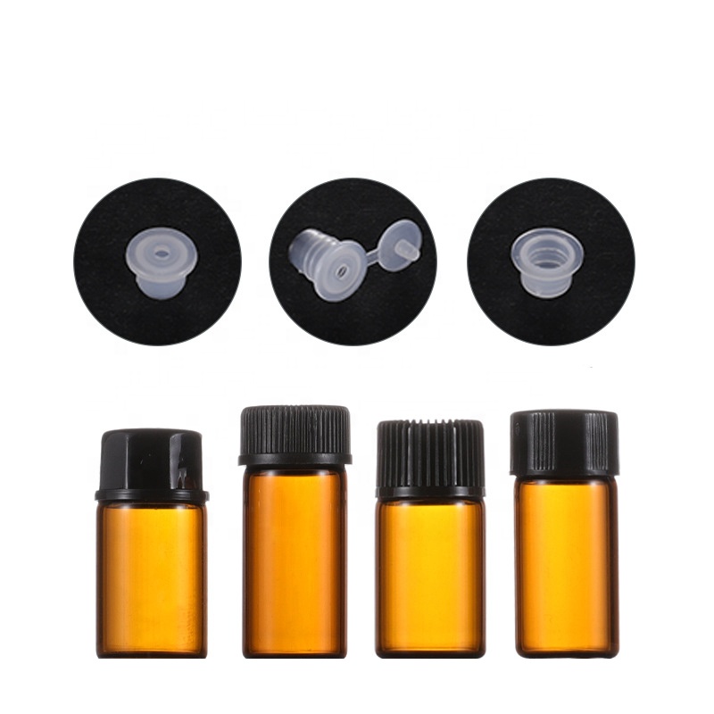 Sample Clear Amber Glass Vial