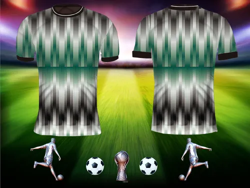 The design elements of football uniforms