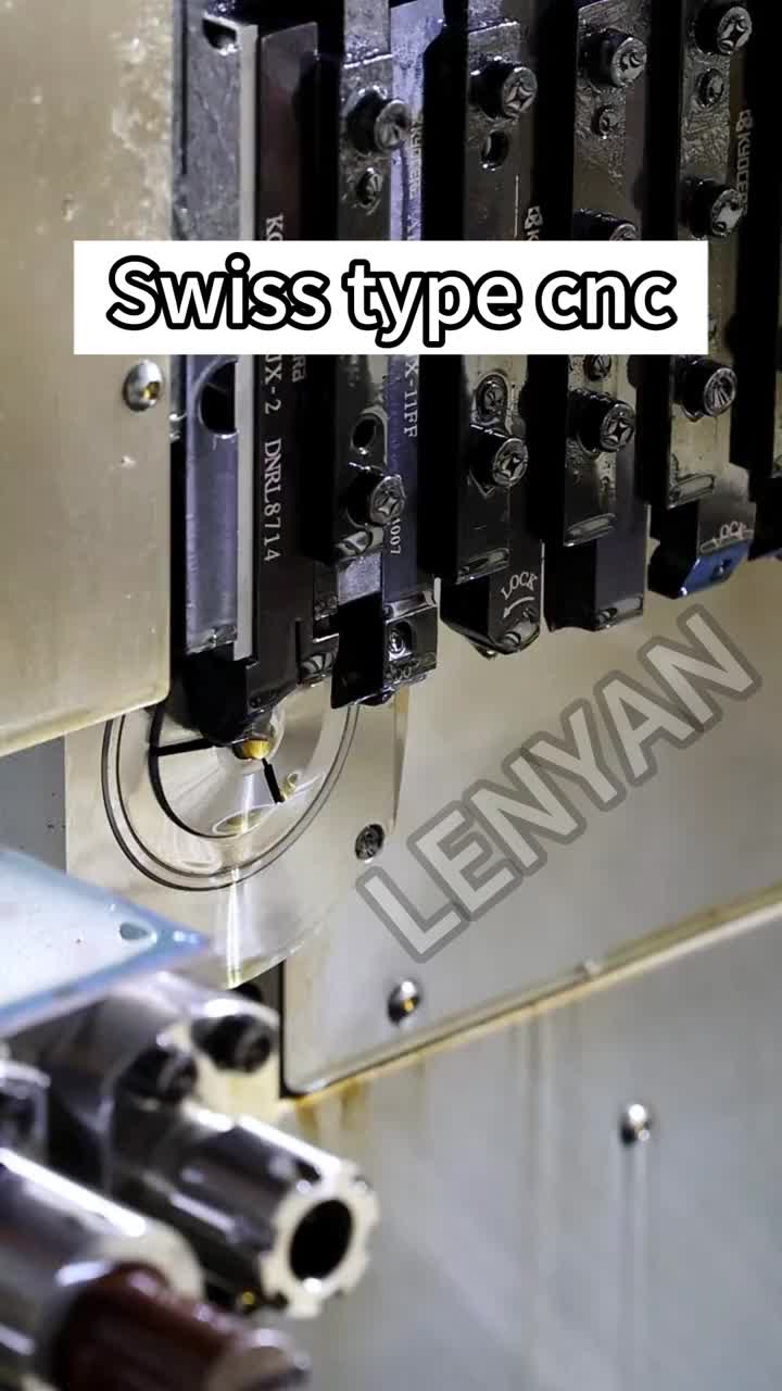 Swiss type machine