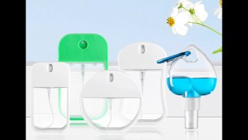 plastic credit card spray bottles empty water bottles 45ML for perfume / air fresher1