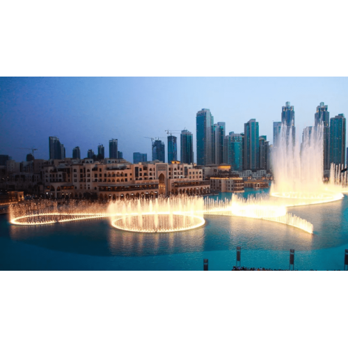 Quand Dubai Music Fountain commence-t-il? À quelle heure se terminera-t-il?