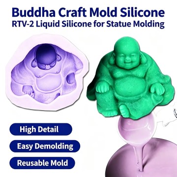 Buddha Craft Mold Silicone: High‑Detail RTV‑2 Silicone Rubber for Sculpture Reproduction