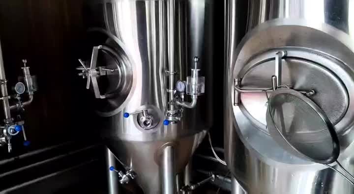 Beer Fermentation Tank with Regulating Valve