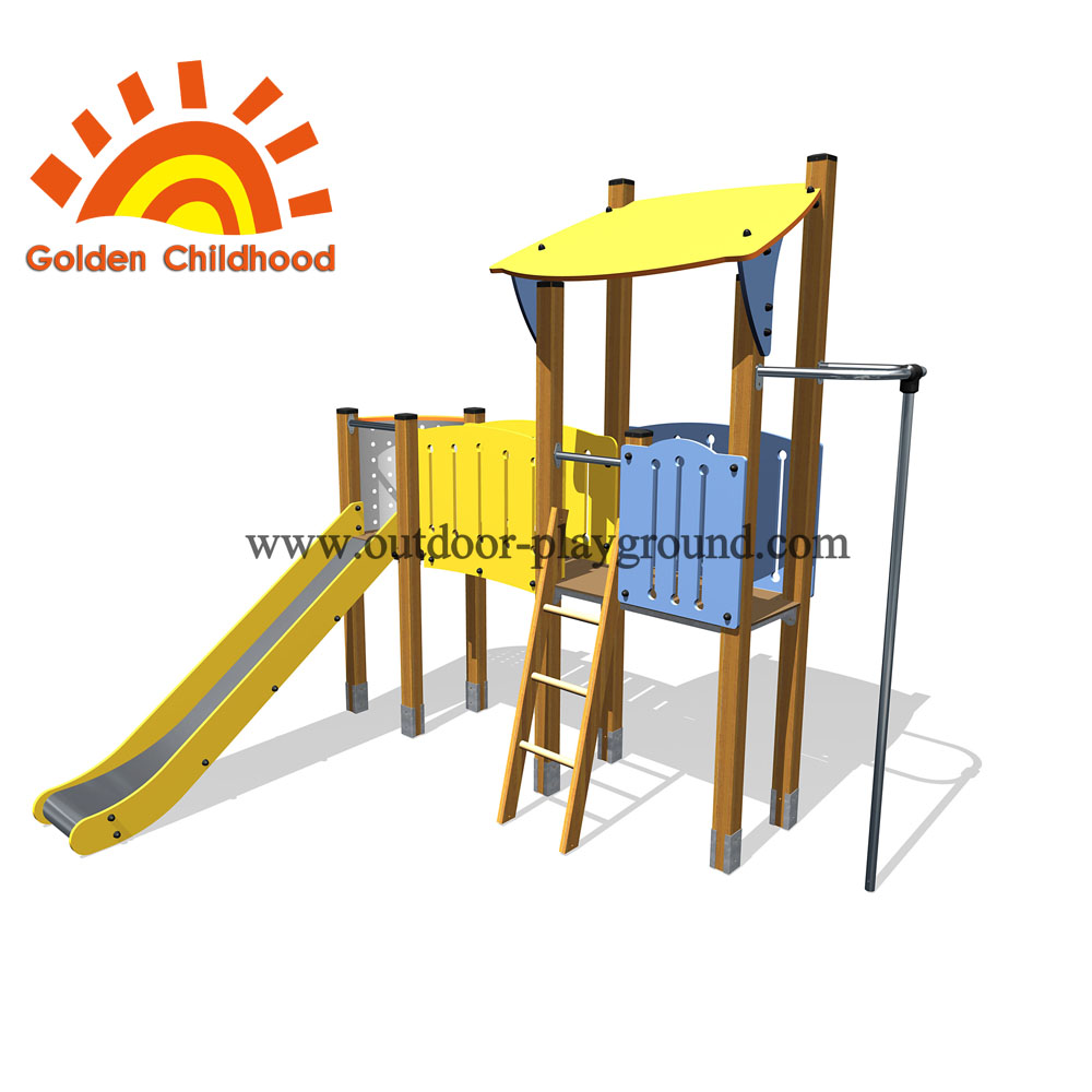 Single Outdoor Playground Kids Equipment For Children